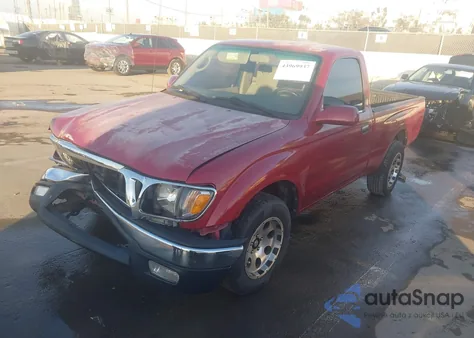 2001 Toyota Tacoma из США, поврежденный, VIN 5TENL42NX1Z831794